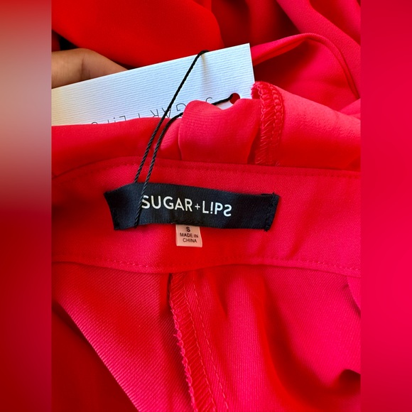 Vici - The Essential Pocketed Tie Jumpsuit - Picture 7 of 7